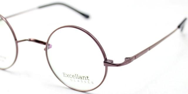 42 24 Luxury Titanium Round Harry Potter Vintage Coffee Eyeglass Frame