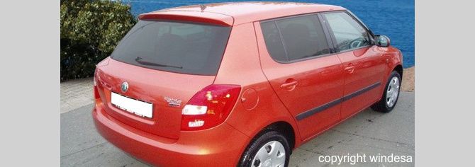 Sonniboy Auto Sonnenschutz Skoda Fabia II