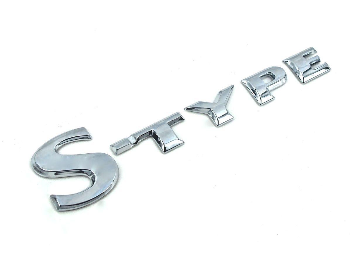  New JAGUAR S TYPE TAILGATE BADGE Emblem 1999 2008 Sport V6 V8 Saloon