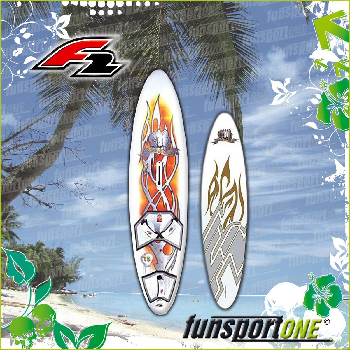 WIND SURFBOARD F2 REBEL 2008 ~ 68 L   ALLROUND WAVE BOARD SURFBOARD