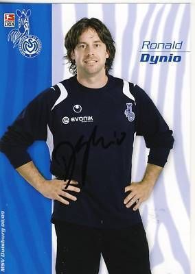 Ronald Dynio MSV Duisburg 2008 09 TOP AK +81136