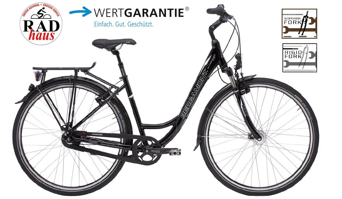 Bergamont Alu Monolite N 8 Citybike Wave 28 Zoll Rh48CM