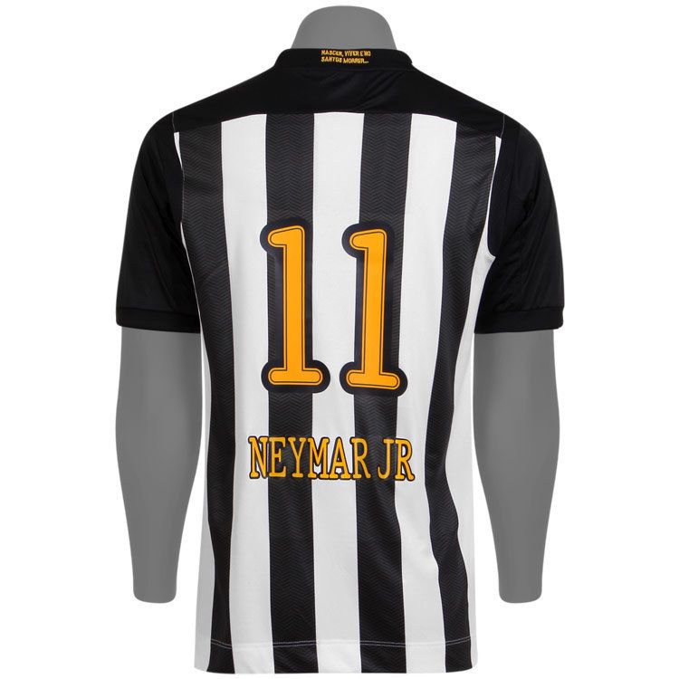 SANTOS UMBRO 2011 EXTERIOR NUMERO 11 NEYMAR JR   JERSEY SHIRT