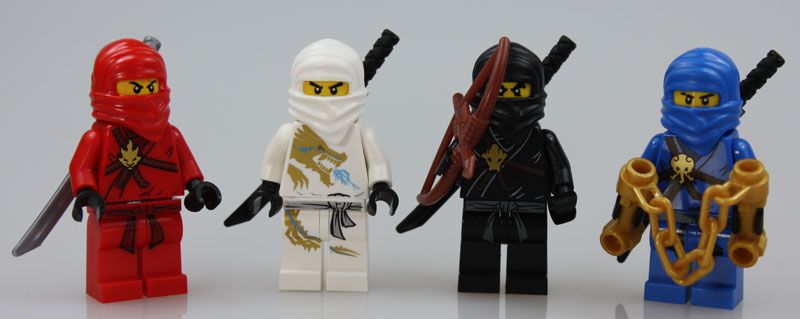 LEGO Ninjago   Figurenset   Cole, Kai, Jay, Zane a.2113