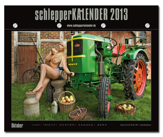 schlepperKALENDER 2013,Traktor,Schlepper,Trecker,Landtechnik,Werkstatt