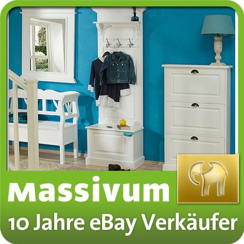 Flurgarderobe Truhe Garderobenschrank Möbel Neu ODETTE