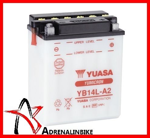 BATTERIA YUASA YB14L A2 per BIMOTA YB6 1000