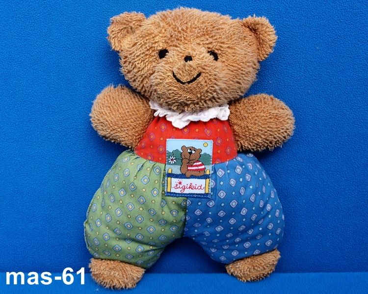 SIGIKID SCHMUSE BÄR TEDDY BÄRLI FROTTEE 25 CM