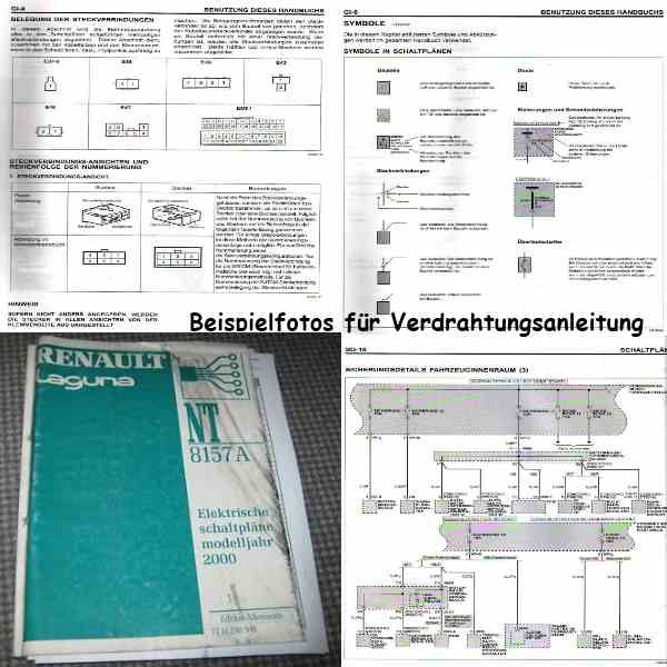 Renault Laguna elektrische Schaltpläne Modelljahr 2000