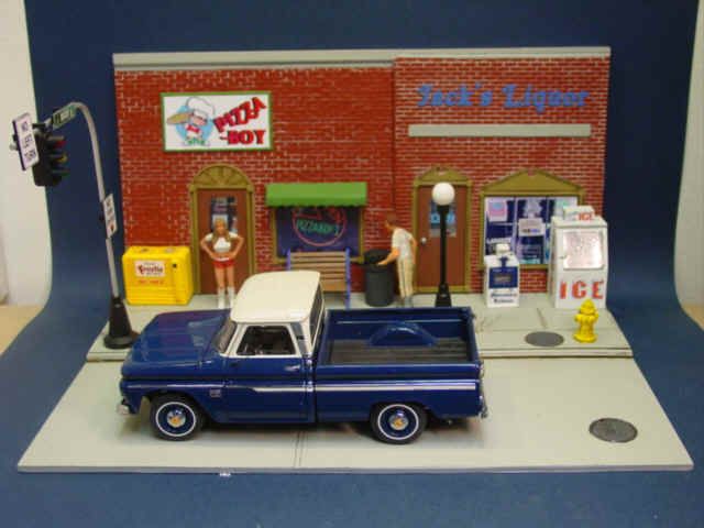 24 125 SCALE RESIN SMBC DIORAMA STREET SCENE KIT