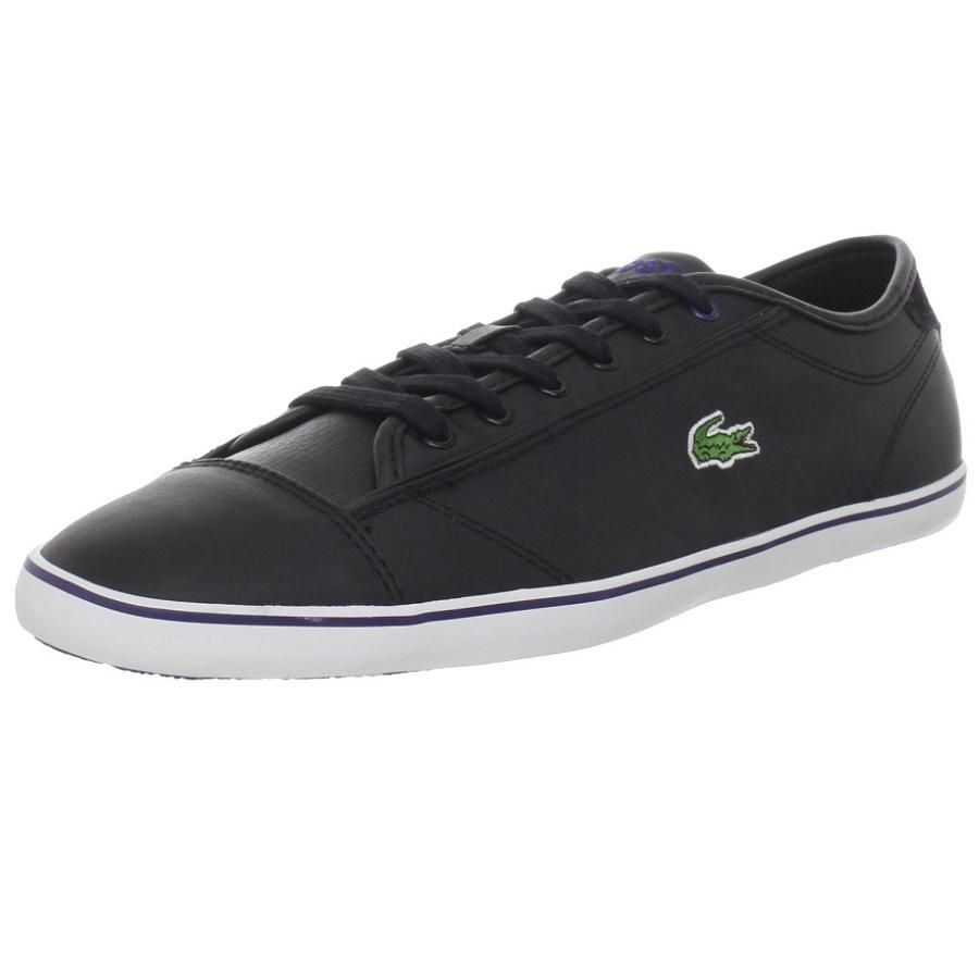 LACOSTE WYKEN HERREN SCHUHE 43 UK 9 SCHWARZ