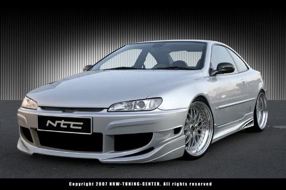 Peugeot 406 Coupe Frontstoßstange Stoßstange Frontschürze K RACING