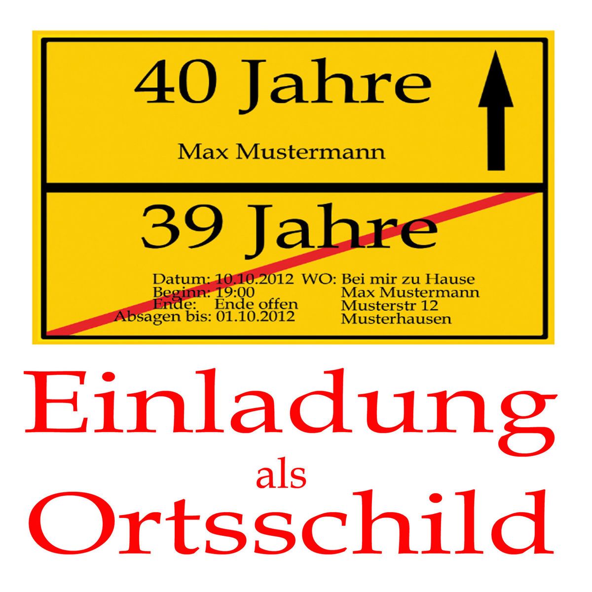 Einladung Geburtstag witzige 10 20 30 40 50 60 25 35 45