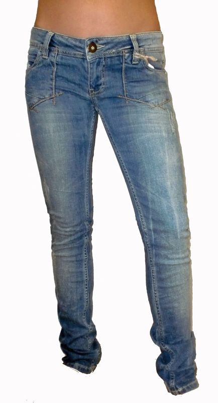 Sexy DC Knackpo Hüftjeans Jeans Röhre Röhrenjeans Destroy W27 W31