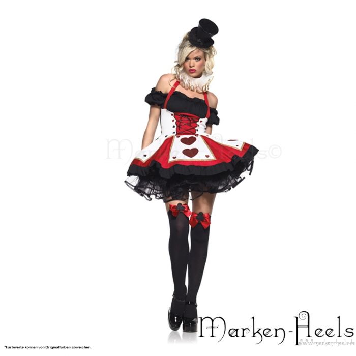 Kartenspielerin Kostüm Pokerlady Größe 34 44 Karneval *NEU*