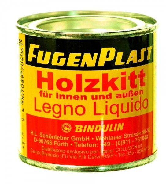 45,00EUR/1kg) Bindulin Fugenplast Holzkitt Holzpaste Teak ausbessern