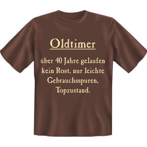 Fun T Shirt 40. Geburtstag Oldtimer 40 Gr. S M L XL XXL