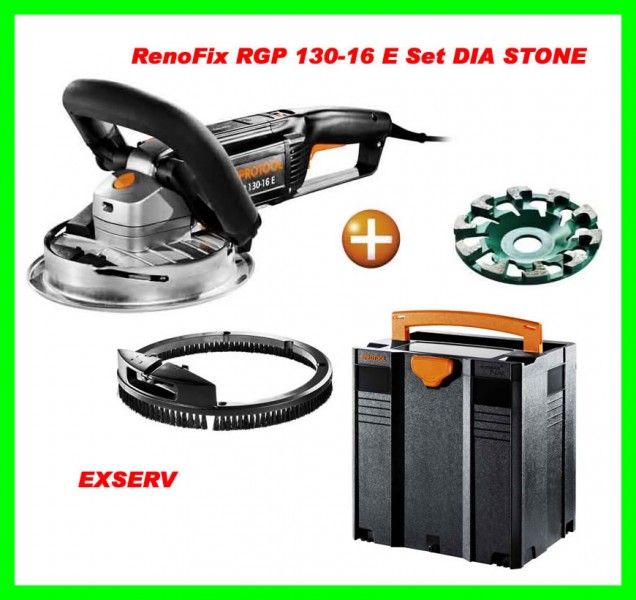 Protool Diamantschleifer RenoFix RGP 130 16 E DIA STONE Betonschleifer