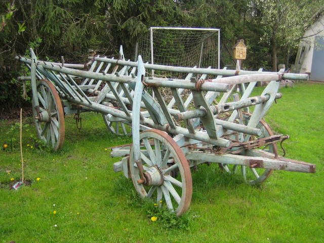 Alter Heuwagen Leiterwagen Bauernwagen Antik