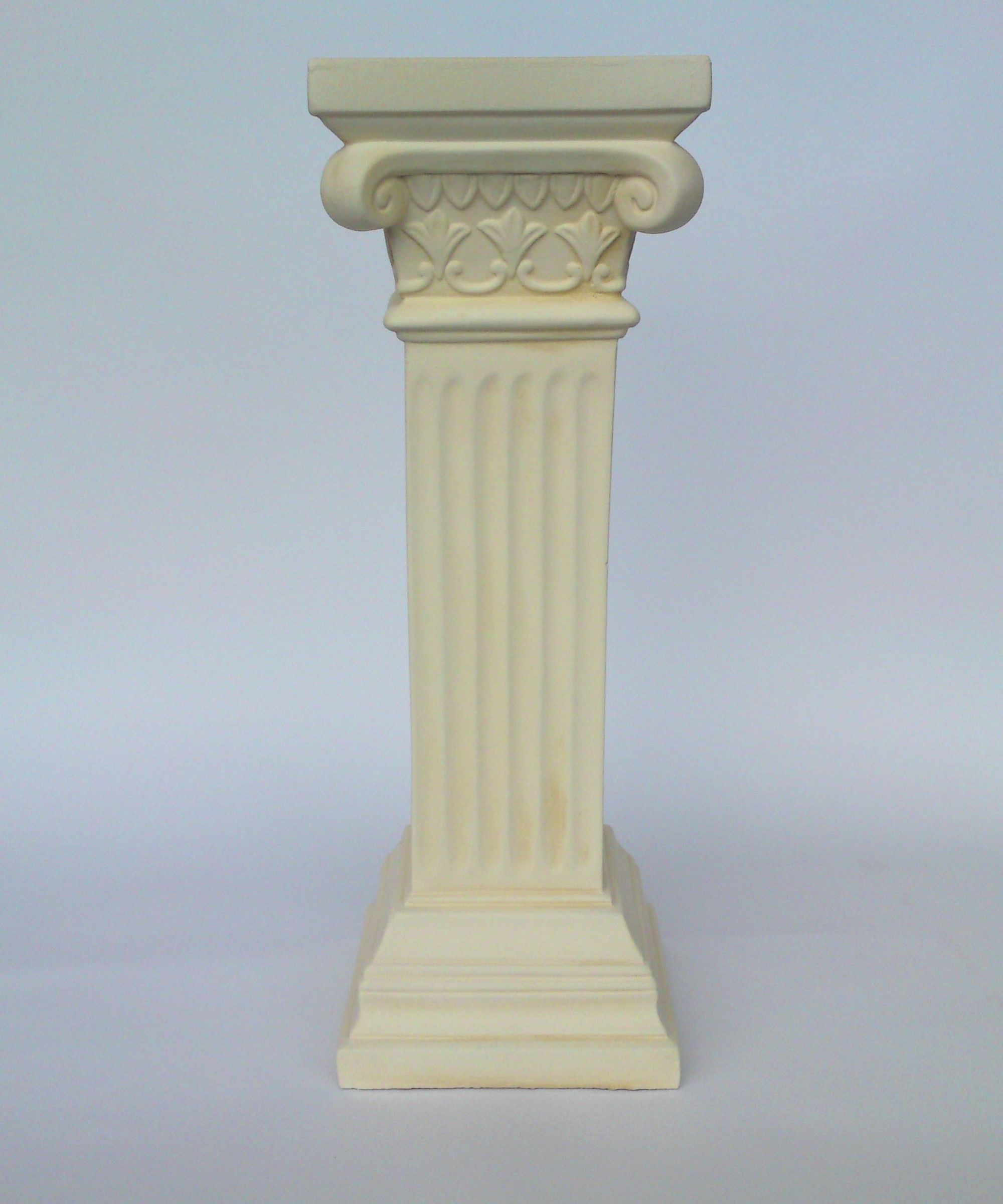 SÄULE AUS STUCKGIPS 44 cm # Dekosäule # Podest # Säulen