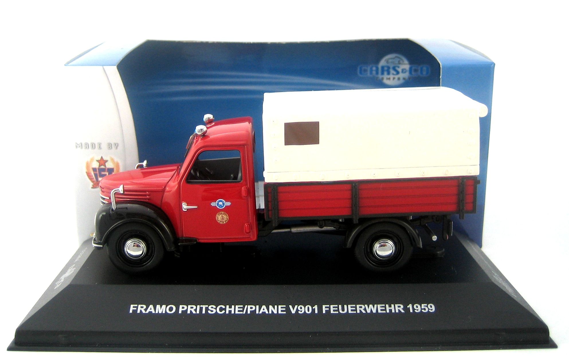 1959 FRAMO PRITSCHE / PLANE V901 FEUERWEHR 143 IST IXO