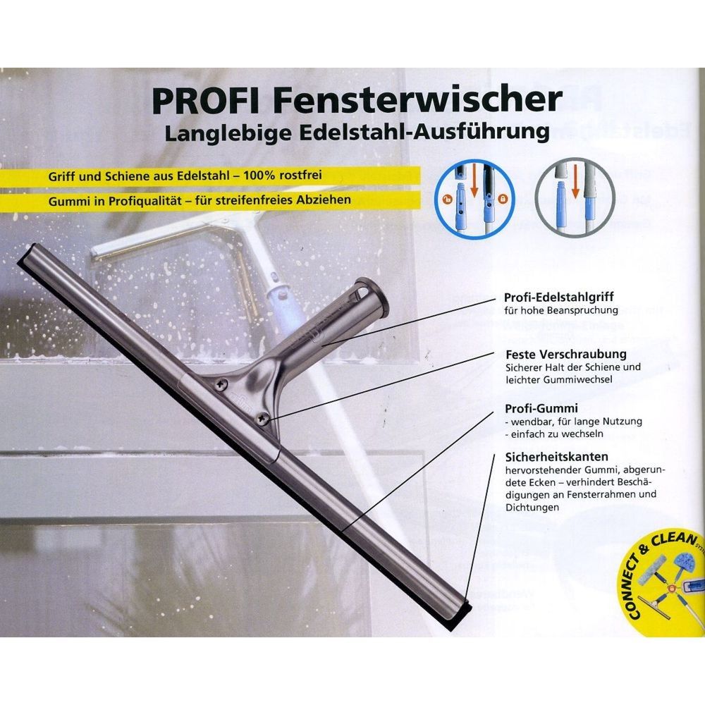 Unger Profi Fenster Wischer (Abzieher) 45cm