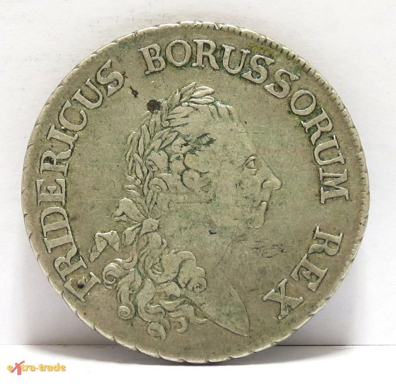 EIN REICHSTHALER °FRIDERICUS BORUSSORUM REX° 1786/A   3AWBB46