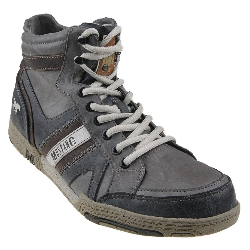 NEU Mustang Herrenschuhe Gr 42 Schuhe Sneaker Schnuerer Boots