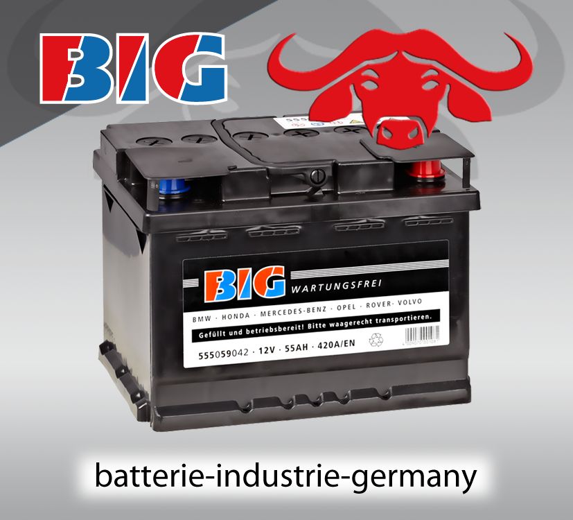  Starterbatterie Silber Ca Ca 12V 55 Ah ersetzt 43 44 45 50 60 62 Ah