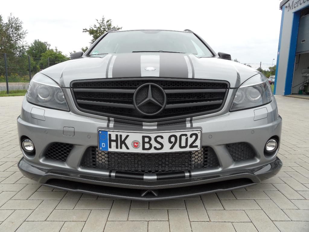 C63 AMG mit Weistec Kompressor einmaliges Fahrzeug C Klasse 63