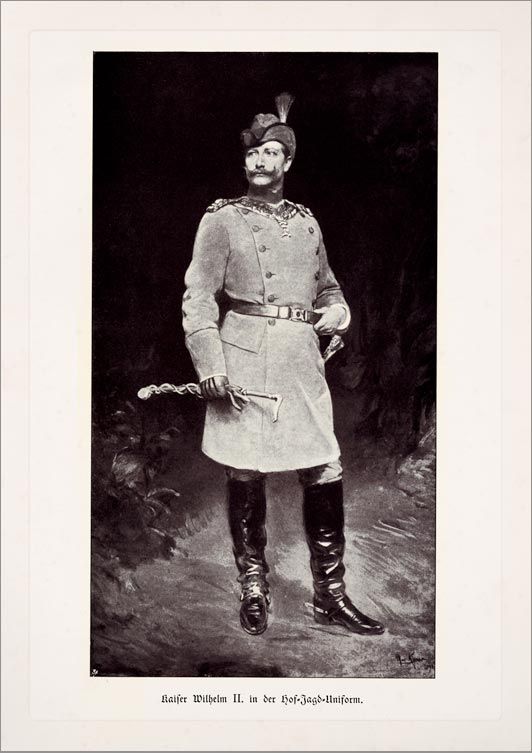 DEUTSCHES KAISERREICH KAISER WILHELM II JAGD UNIFORM 65