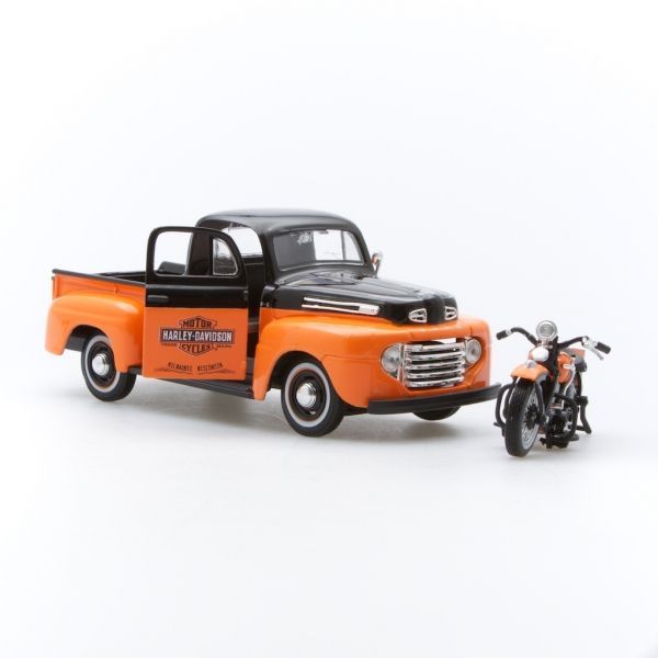 Maisto 32171 Ford Pick Up ´48 + Harley FL Panhead ´48 124 Model