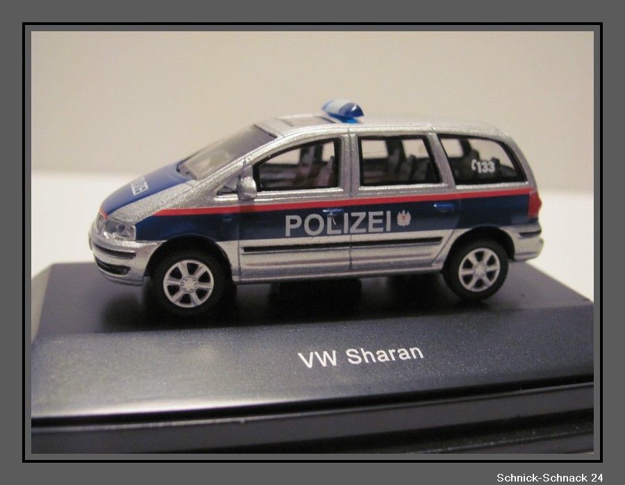 Schuco VW Sharan “POLIZEI”  187  *OVP* #6390#