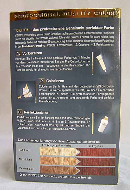 Schwarzkopf VISION 6·88 Rote Passion Haarfarbe NEU