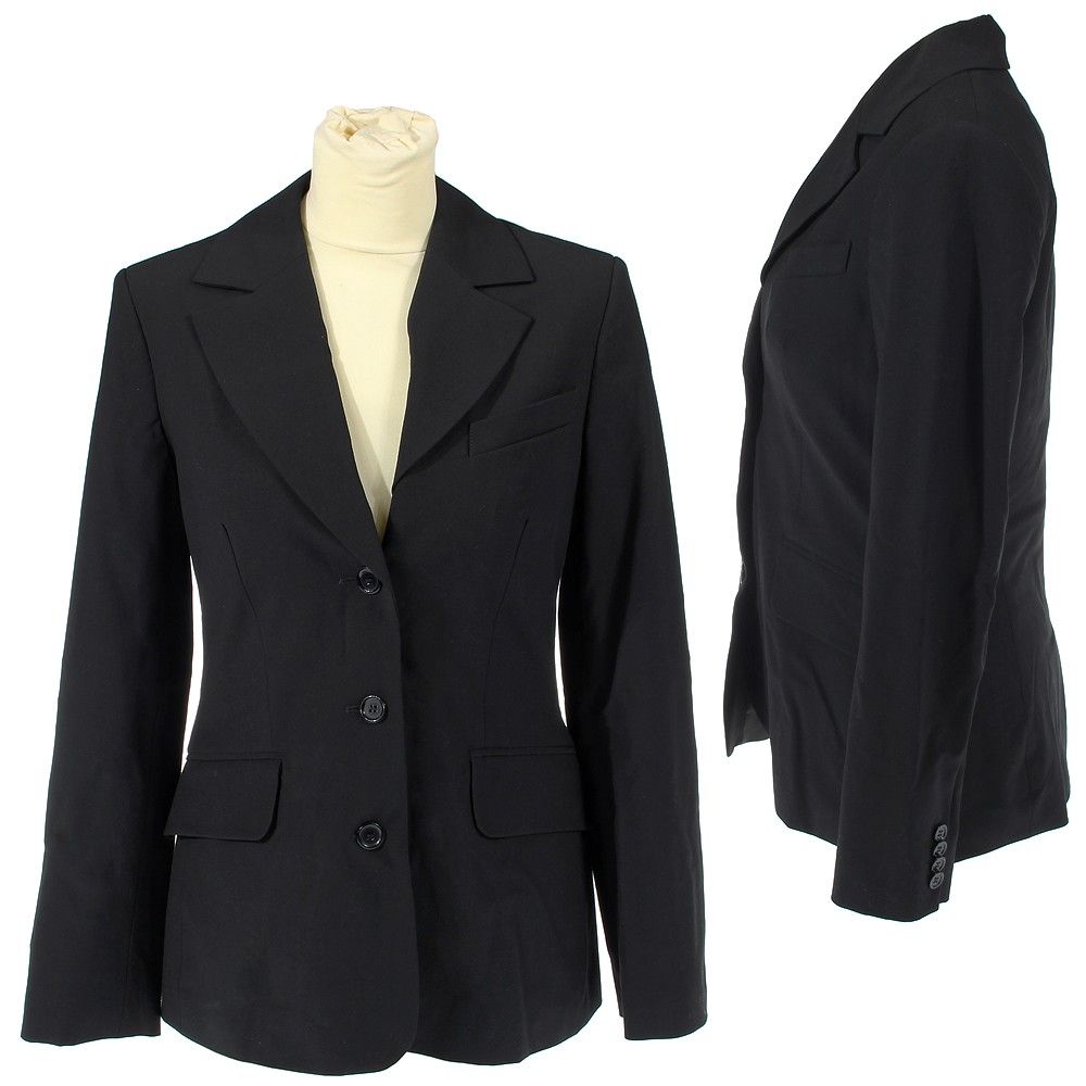 comma, Damen Blazer Black 85.899.54.5355 Gr. 34