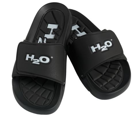 H2O Badeschuhe Badelatschen schwarz Gr. 4 (37), Neu