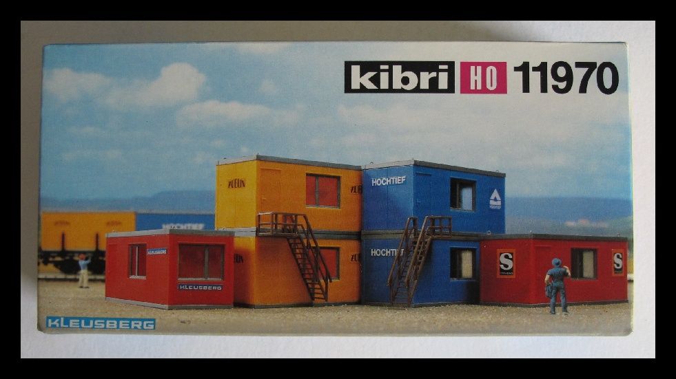 Kibri H0 187 10272 zwei Garagen