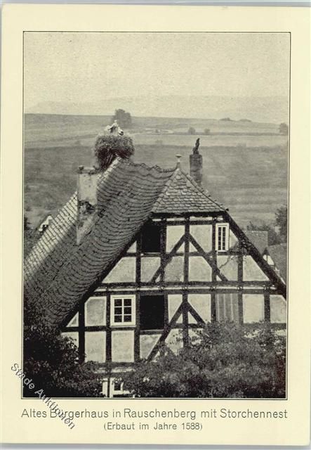 50552668   Rauschenberg , Hess Altes bUergerhaus, Storchennest