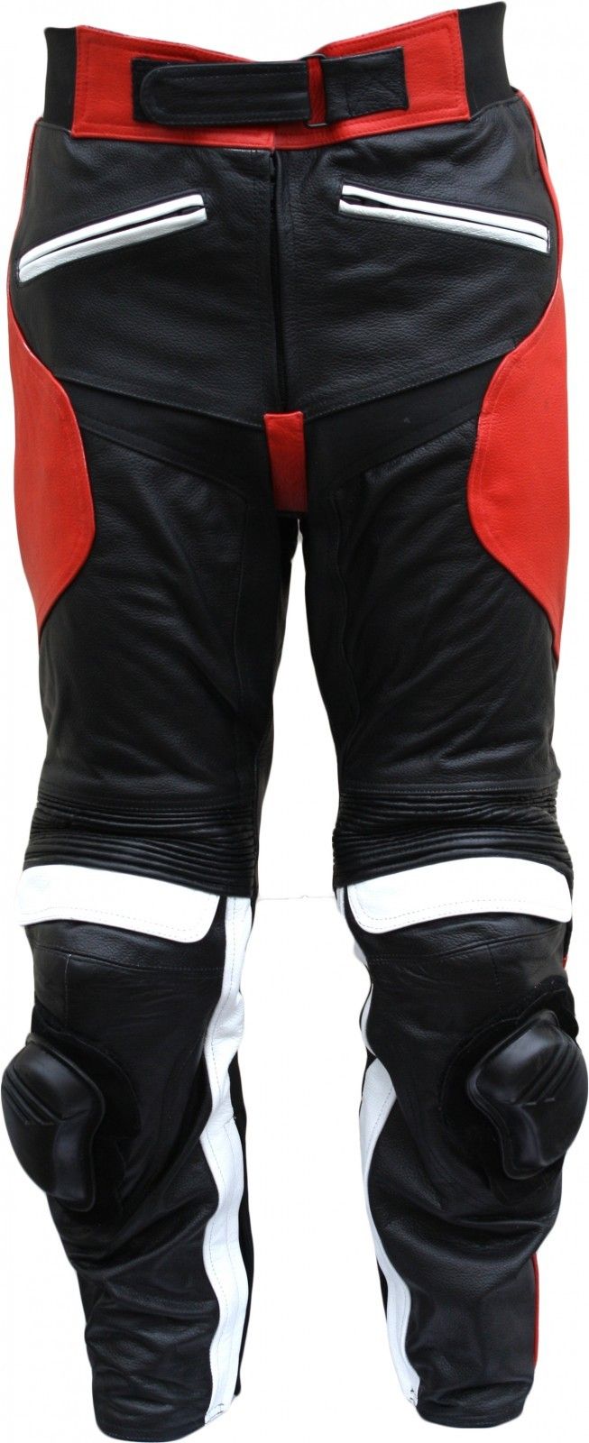 Motorradhose Motorrad Biker Racing Lederhose Rindsleder Schwarz