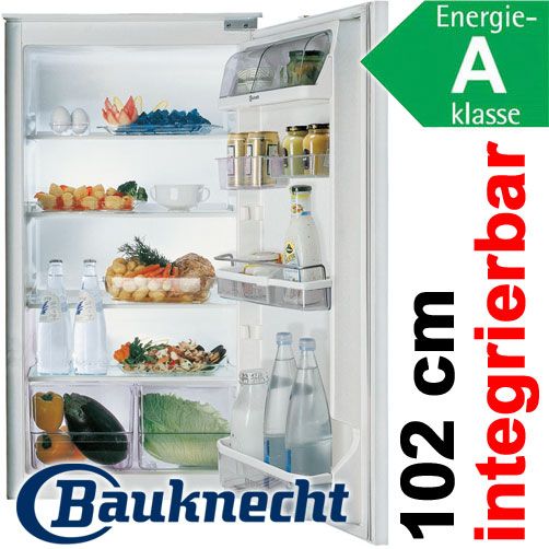  KRI 1812 A EINBAU KUHLSCHRANK INTEGRIERBAR 102 103 cm SCHLEPPTUR NEU