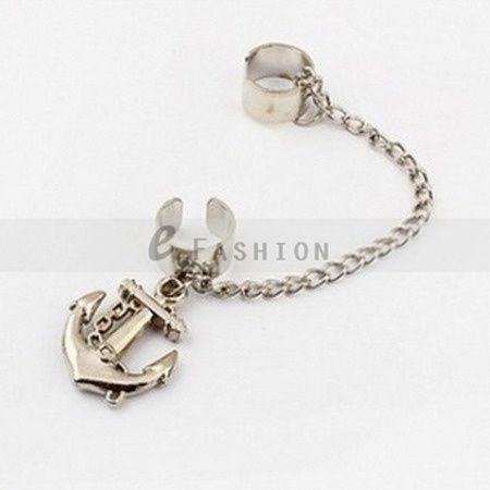 Style 1 Stück Damen Ohrklammer Quaste Ohrschmuck NEU 103 0292