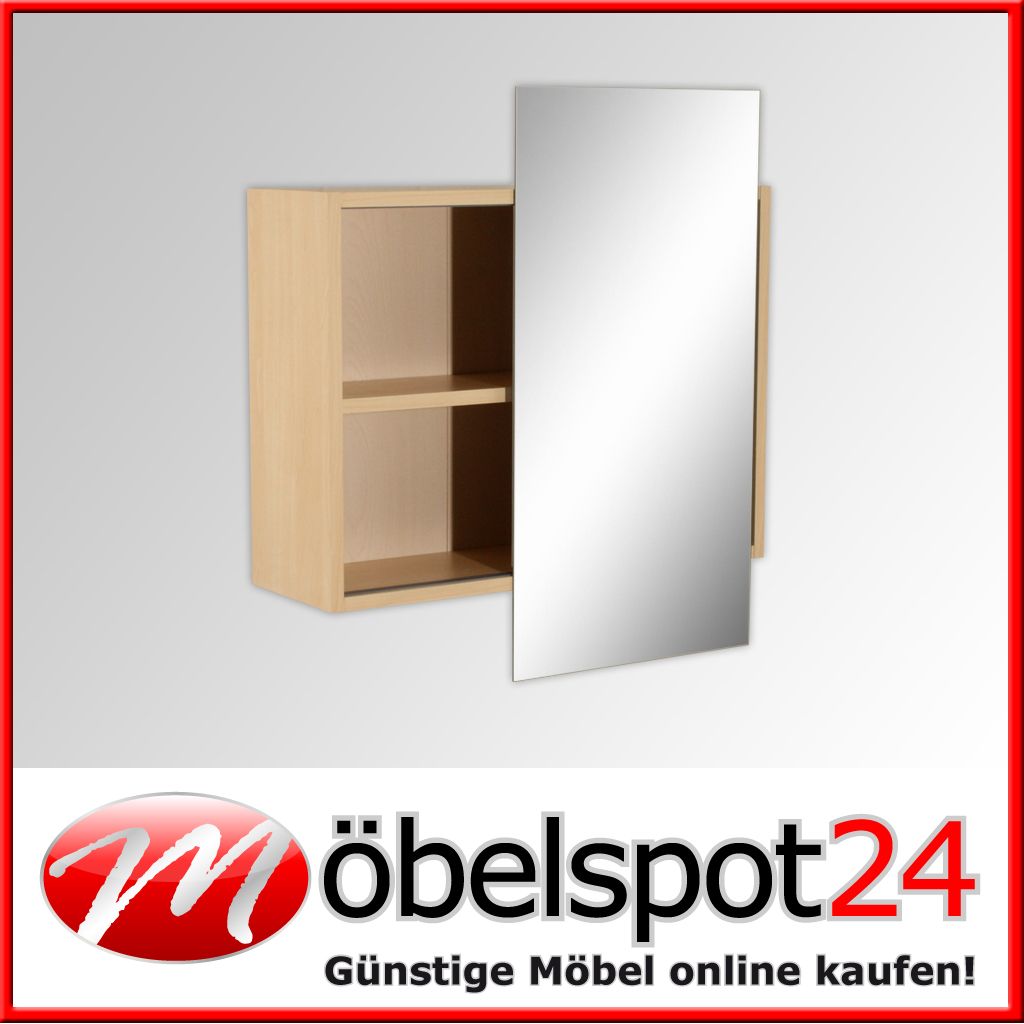 SCHIEBE SPIEGELSCHRANK NEXT AHORN BADEZIMMER SPIEGEL