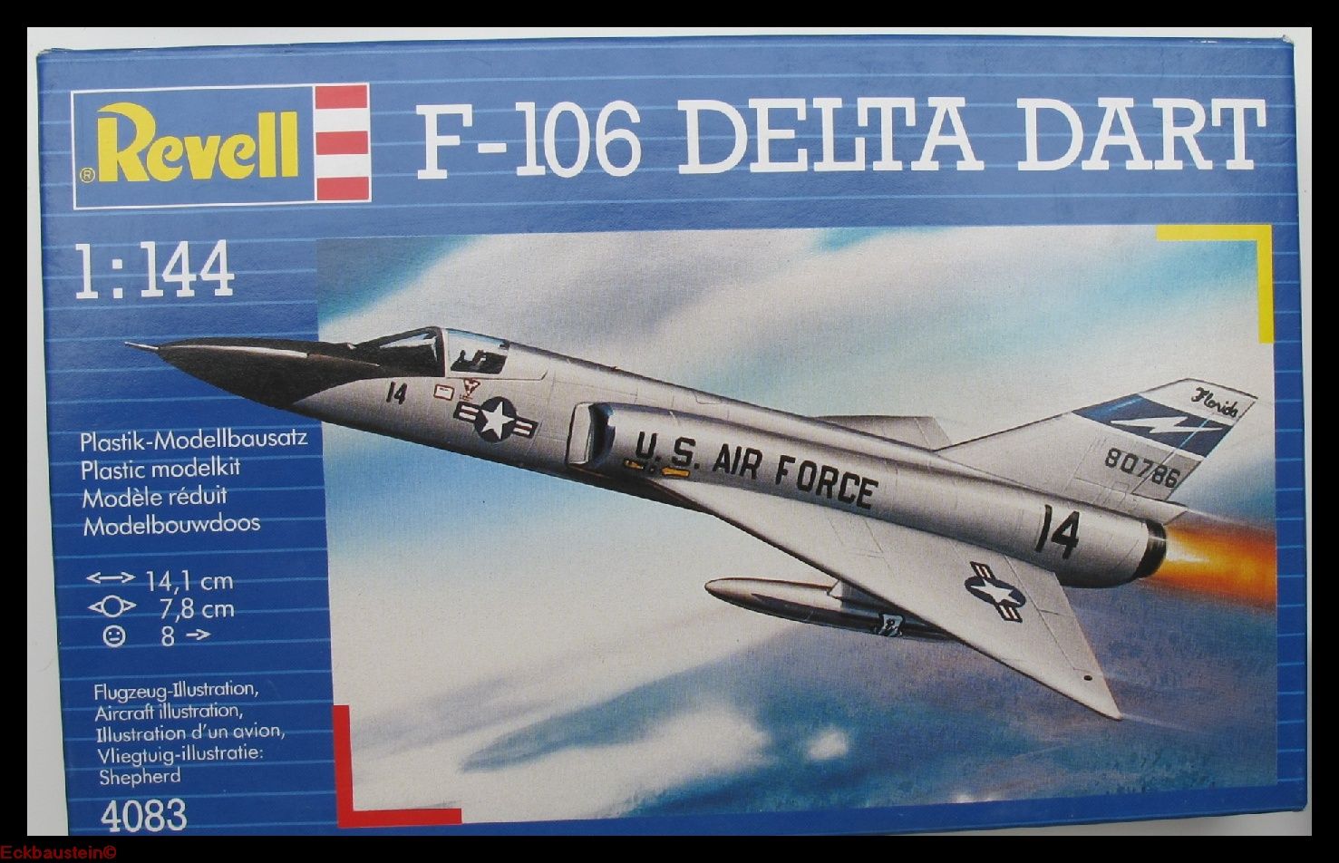 Revell 4083 1 144 F 106 Delta Dart