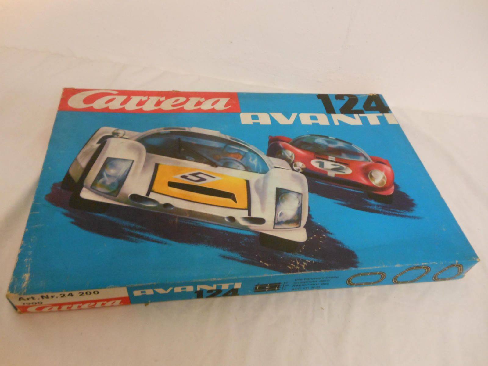   RENNBAHN AVANTI 124   24200   SLOTCAR   OVP   124   124   UNI