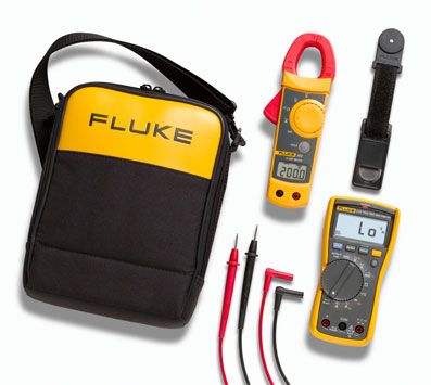 Fluke 117 DMM + 322 Elektriker Kombination   NEU