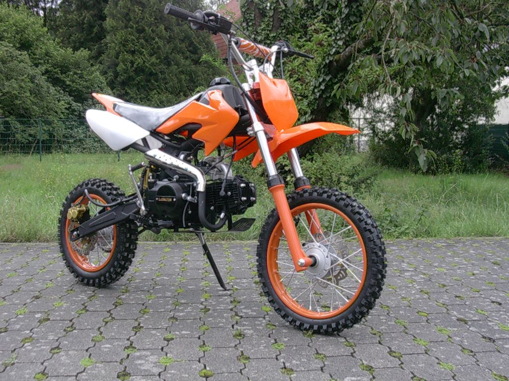 Dirt Bike 125 ccm 14/12 Räder Cross Vollcross Pocketbike Pit Enduro