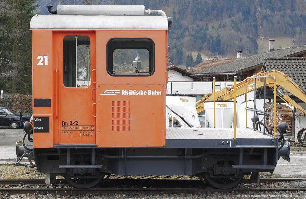 Bemo 1273 131 RhB Tm 2/2 21 Rangiertraktor 5 pol H0m