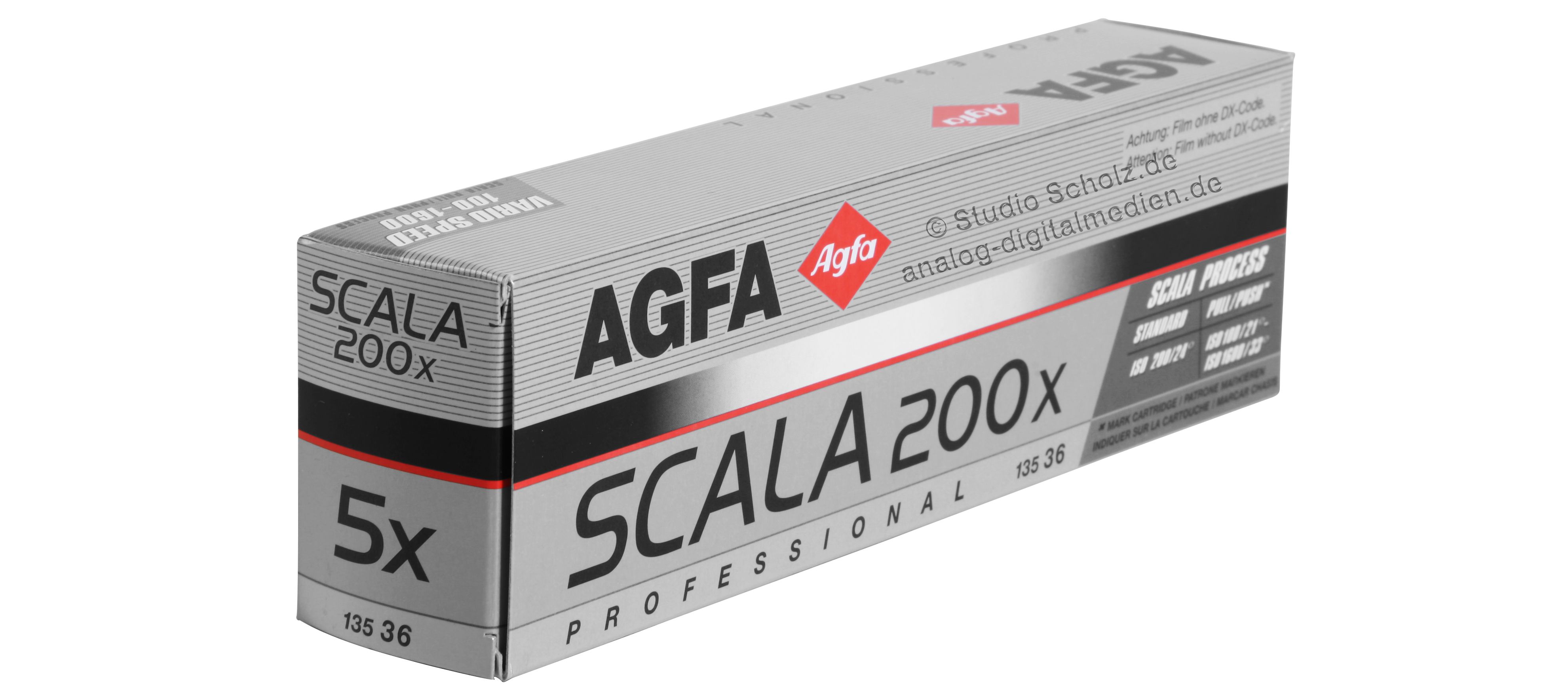 Agfa Scala 200 135/36 S/W Diafilm