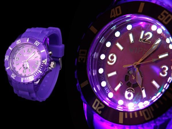 LED Blinki Uhren Damenuhr Uhr Silikon Herrenuhr Armbanduhr Leuchtuhr