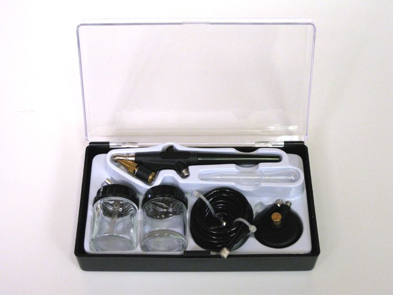 aus airbrush kompressor as 186 airbrush pistolen set bd 138 bd 134ek 2